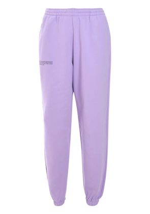 Pangaia elasticated track pants - Purple