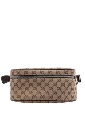 Gucci Pre-Owned 2016-2025 GG Canvas Waist Pouch belt bag - Brown