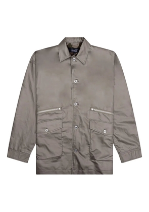Comme des Garçons Homme multi-pocket button-cuff shirt jacket - Grey