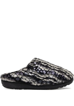 SUBU printed slippers - Black
