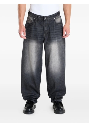 dime faded-wash jeans - Black