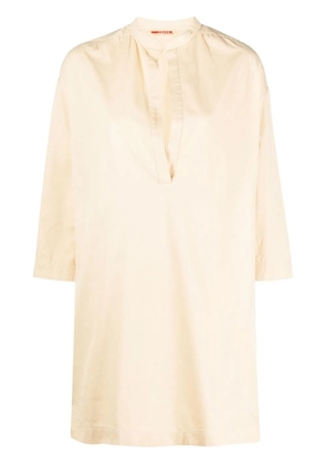 Prada Pre-Owned 1990s band-collar blouse - Neutrals