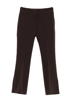 ERMANNO FIRENZE straight-leg trousers - Brown