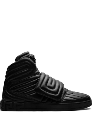 Versace Medusa quilted sneakers - Black