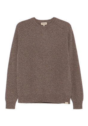 Woolrich ribbed crew-neck sweater - Brown