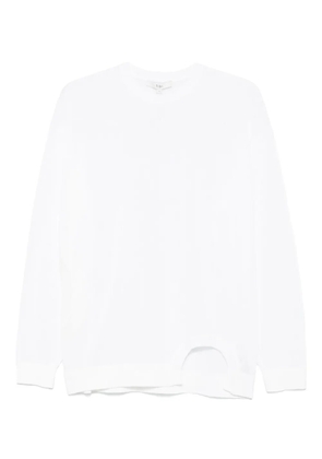 Tibi cut-out sweater - White