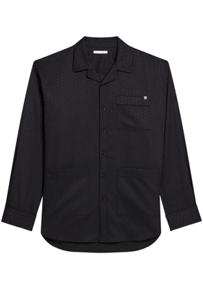 Helmut Lang geometric-print shirt - Black