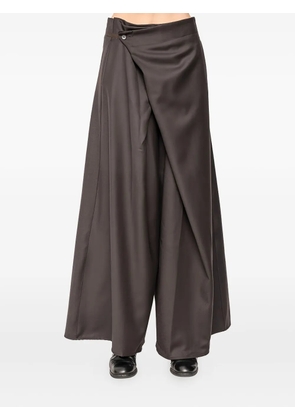 Andrea Ya'aqov pleated trousers - Grey