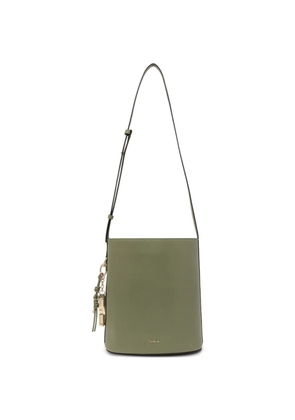Furla small Roxie leather charm tote bag - Green
