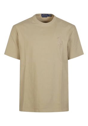 Polo Ralph Lauren logo short-sleeve T-shirt - Neutrals