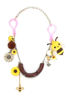 Amir Slama Bijoux bee-motif bag chain - Silver