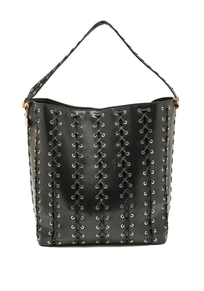 Stella McCartney Pre-Owned lace-detailing tote bag - Black