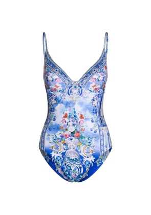 Camilla Ottoman Opulence swimsuit - Blue