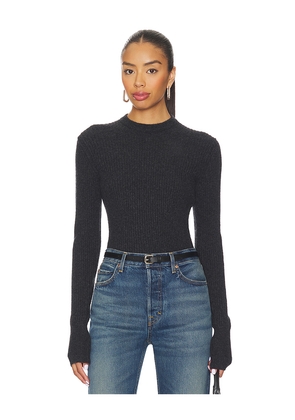 Free People Ever After Pullover in Charcoal. Size L. Also in M, S, XL, XS.