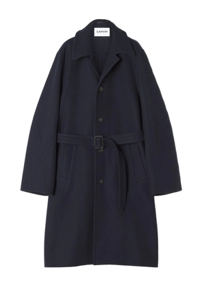 Lanvin belted coat - Blue