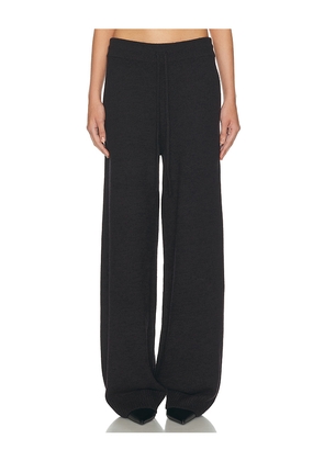 Helsa Paxton Knit Pant in Brown. Size L. Also in M, S, XL, XS.