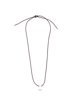 Missoma Lucy Williams Arco Cord necklace - Silver