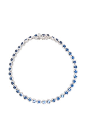 Missoma embellished round tennis bracelet - Silver