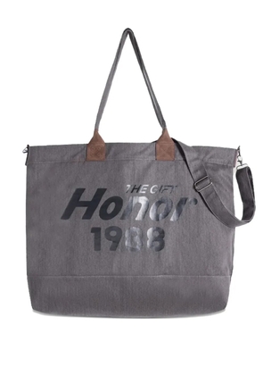 Honor The Gift EST.1988 patch-detail tote bag - Black