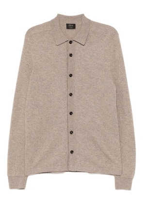 Brioni cashmere shirt - Neutrals