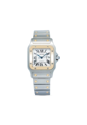 Cartier stainless steel Santos 29mm - White