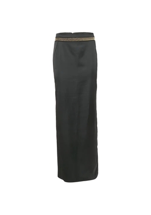Just Cavalli Vintage satin maxi skirt - Black