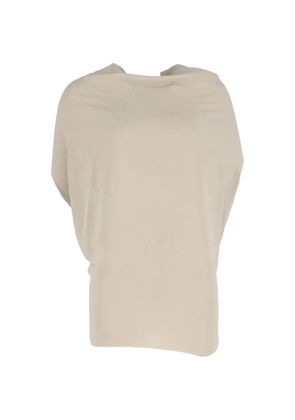 Lanvin Pre-Owned draped blouse - Neutrals