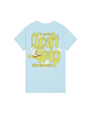 Free & Easy x The Beatles Yellow Submarine Bubbles Tee in Blue. Size L. Also in M, S, XL/1X.