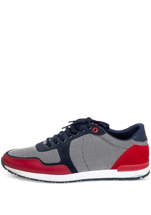 Carolina Herrera Vintage pre-owned panelled sneakers - Blue