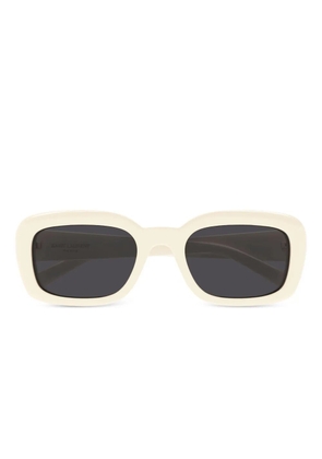 Saint Laurent Eyewear M130 sunglasses - Neutrals