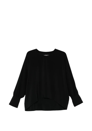 Ermanno Scervino cuffed blouse - Black