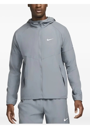 Nike Miler Repel hooded jacket - Grey