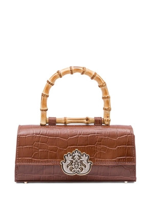 Isla East West tote bag - Brown