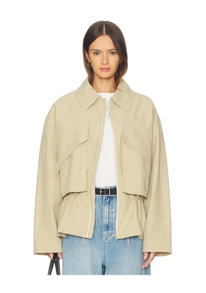 HERSKIND Milano Jacket in Tan. Size 32. Also in 34, 36, 38, 40.