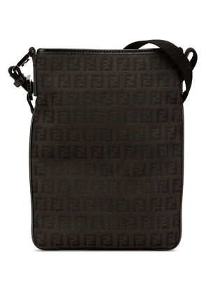 Fendi Pre-Owned 2000-2010 Zucchino Canvas crossbody bag - Black