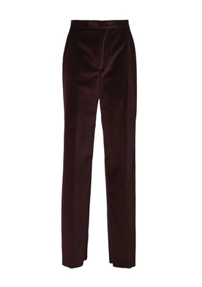 Tagliatore velvet trousers - Red