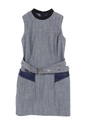 Louis Vuitton Pre-Owned 2010s Damier Azur dress - Blue