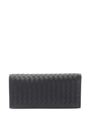 Bottega Veneta Pre-Owned 2020s Intrecciato bi-fold wallet - Black