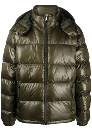 Polo Ralph Lauren Polo Pony hooded padded jacket - Green