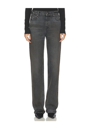 GRLFRND Bella Cinch Low Rise Boyfriend in Grey. Size 23. Also in 24, 25, 26, 27, 28, 29, 30, 31.