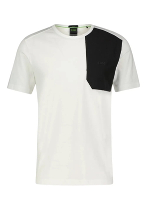 HUGO Tee PKT Glamping T-shirt - White