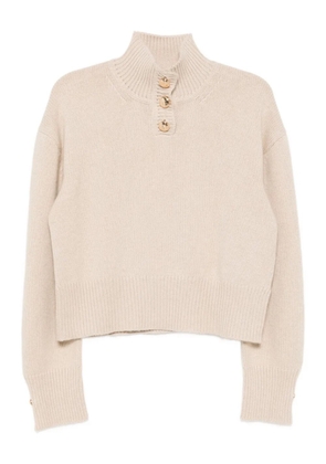 Brandon Maxwell Henley sweater - Neutrals