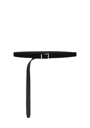 FRAME The Double Wrap Belt in Black. Size M/L. Also in XS/S.