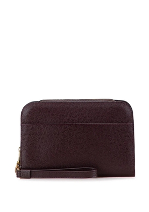 Louis Vuitton Pre-Owned 1999 Taiga Pochette Baikal clutch bag - Red