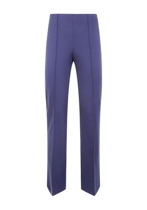 Seventy centre-seam cotton trousers - Blue
