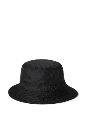 Gucci gg embroidery packable hat - Black