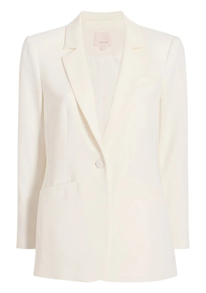 Cinq A Sept Karlie notched-lapel single-breasted blazer - Neutrals