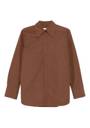 Jil Sander button-down long-sleeve shirt - Brown
