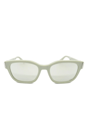 Christian Dior Pre-Owned 2020s logo-plaque square sunglasses - Green