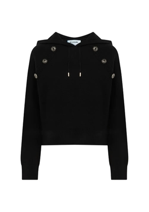 Blugirl embellished hoodie - Black
